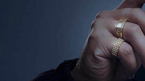 Midnight Gold: How to Style Men’s Titanium Gold Jewelry After Dark