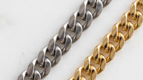 Titanium Gold vs. Stainless Steel Jewelry: Why One Lasts and the Other Doesn’t