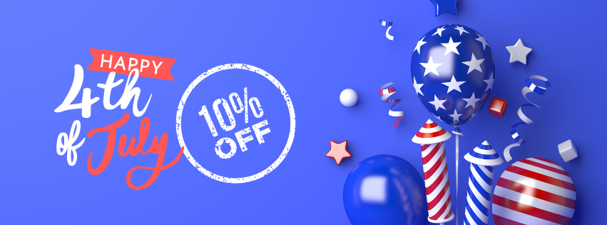 Celebrate the 4th of July with 10% Off All Titanium Gold Jewelry