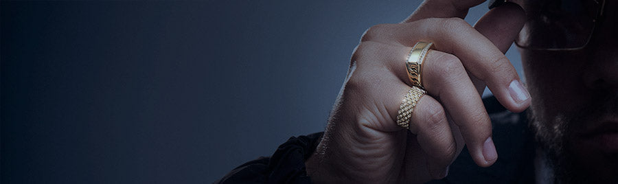 Midnight Gold: How to Style Men’s Titanium Gold Jewelry After Dark