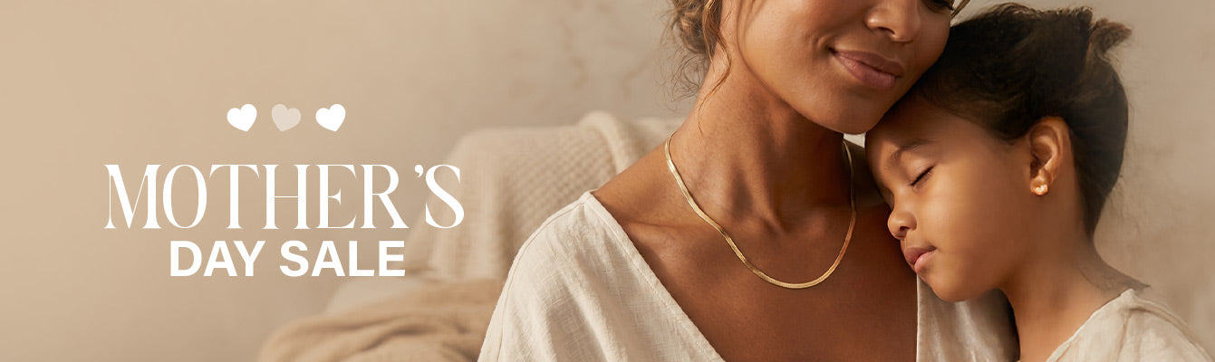 Mother’s Day Jewelry Sale: 10% Off Titanium Gold Jewelry at Goldier
