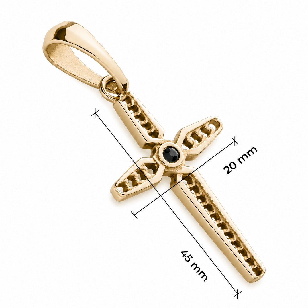 アクセサリー supreme 14K neckless Supreme Cross – Goldier